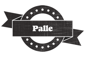 Palle grunge logo