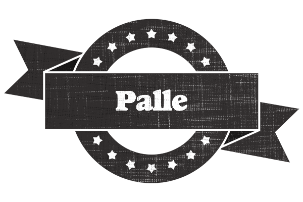 Palle grunge logo