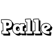 Palle snowing logo