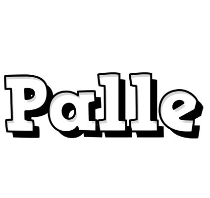 Palle snowing logo
