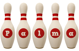 Palma bowling-pin logo