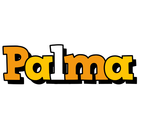 Palma cartoon logo