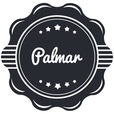 Palmar badge logo