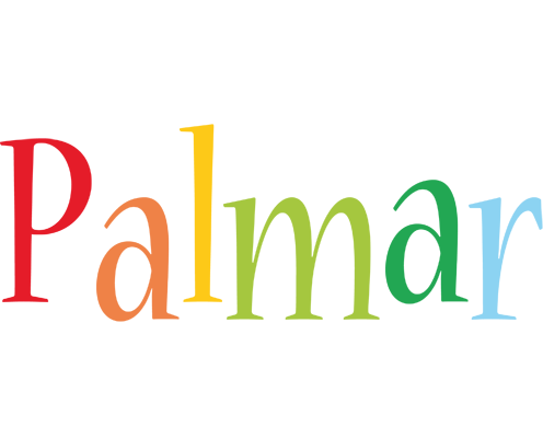 Palmar birthday logo