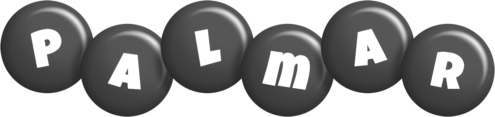 Palmar candy-black logo