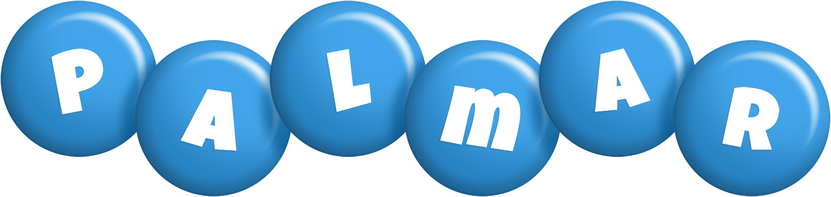 Palmar candy-blue logo