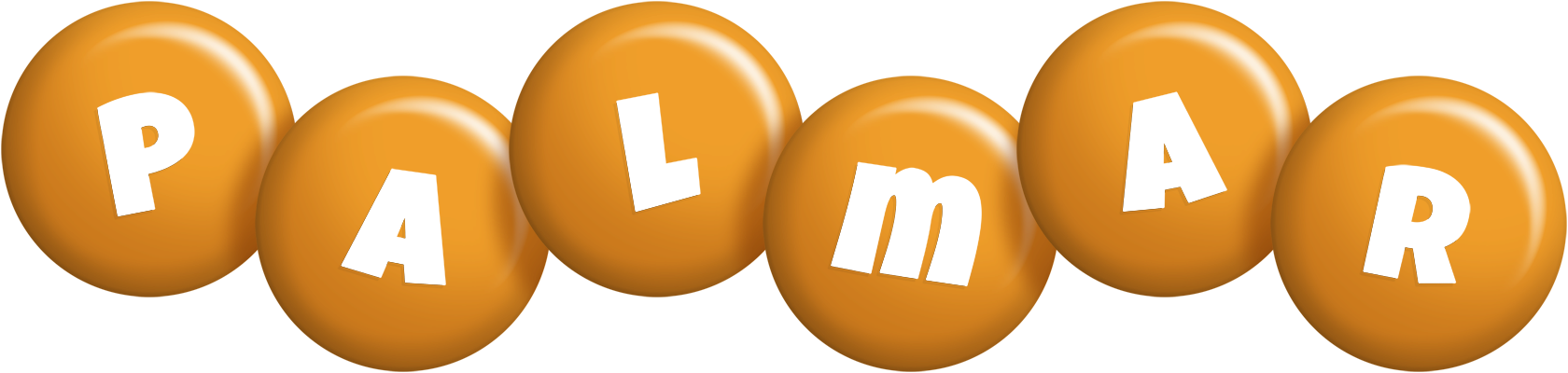 Palmar candy-orange logo