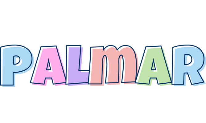 Palmar pastel logo