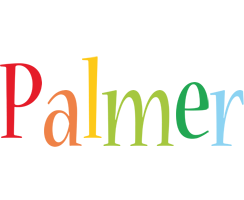 Palmer birthday logo