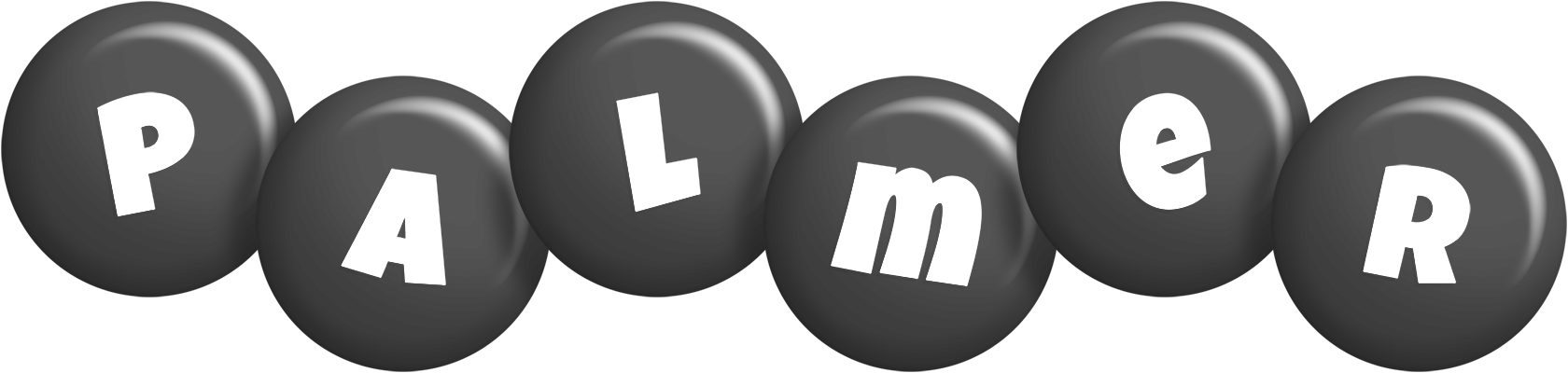 Palmer candy-black logo