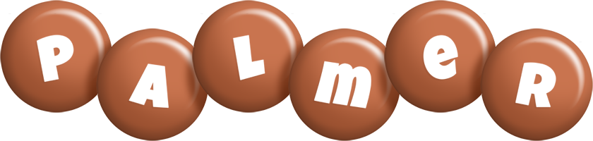 Palmer candy-brown logo