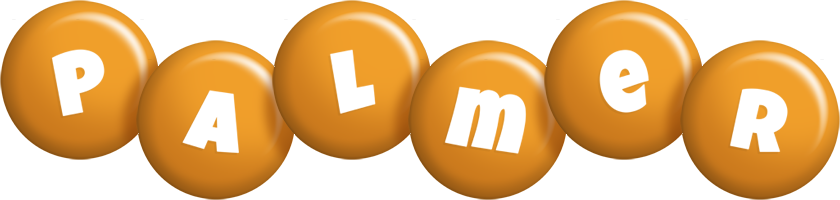 Palmer candy-orange logo