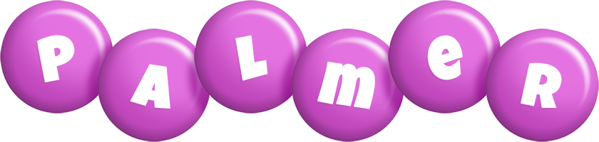 Palmer candy-purple logo