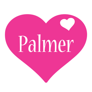 Palmer love-heart logo