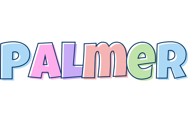 Palmer pastel logo