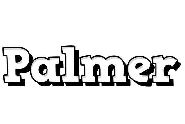 Palmer snowing logo
