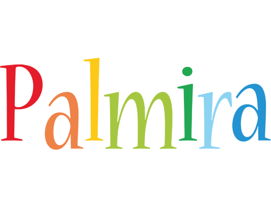 Palmira birthday logo