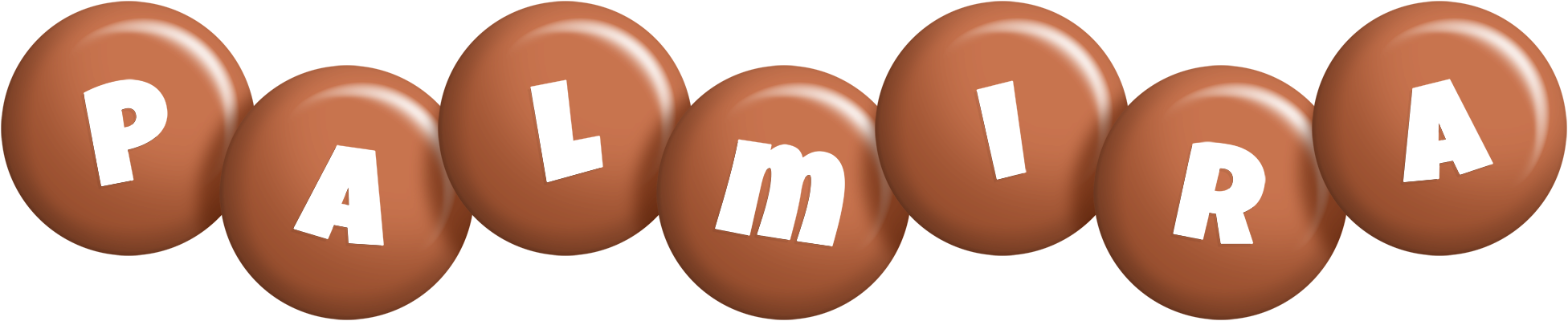 Palmira candy-brown logo