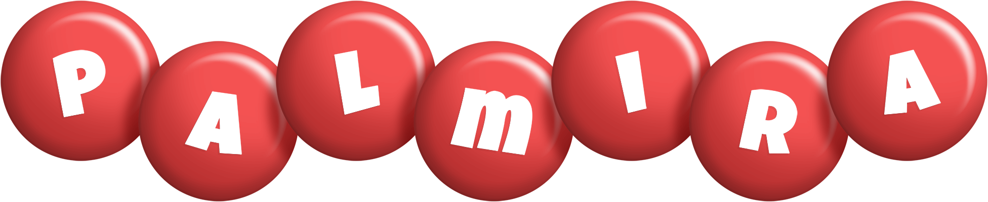 Palmira candy-red logo