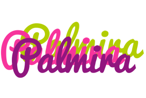 Palmira flowers logo