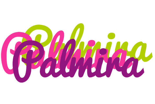 Palmira flowers logo