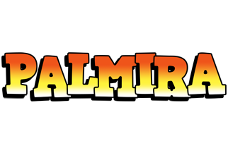 Palmira sunset logo