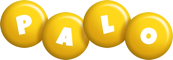 Palo candy-yellow logo