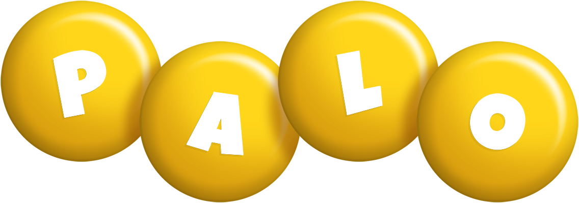 Palo candy-yellow logo