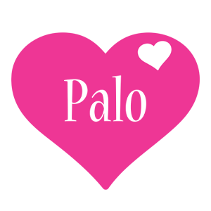 Palo love-heart logo