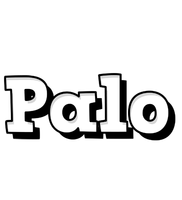 Palo snowing logo