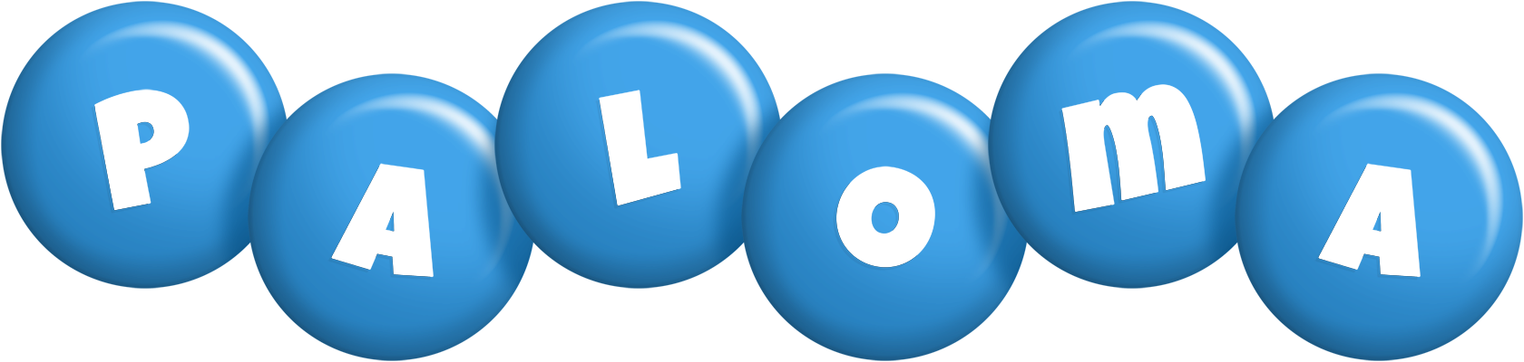 Paloma candy-blue logo