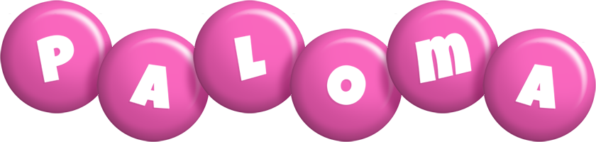 Paloma candy-pink logo