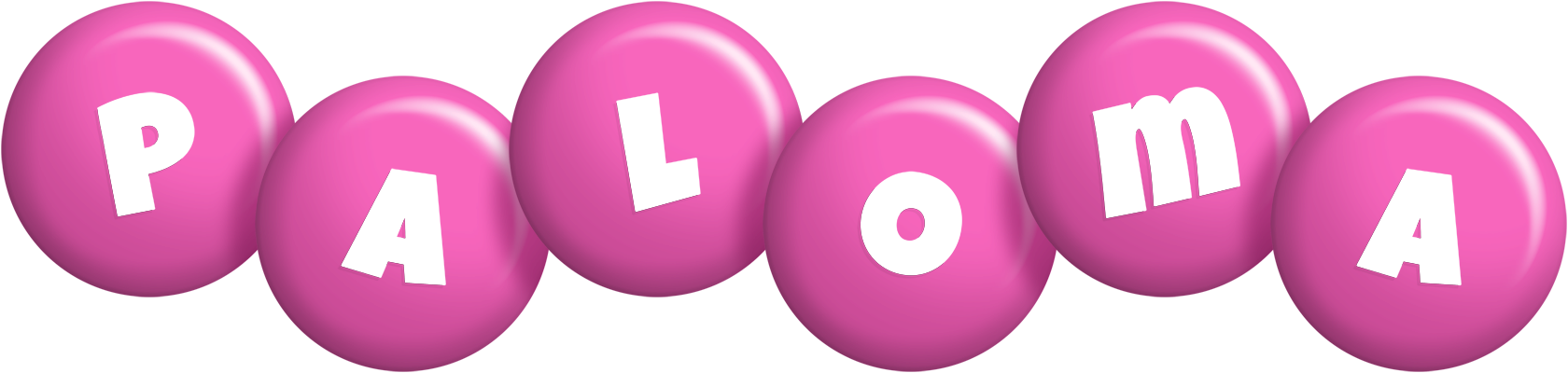 Paloma candy-pink logo
