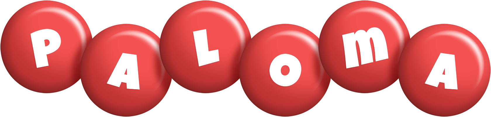 Paloma candy-red logo