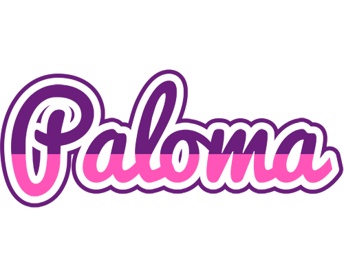 Paloma cheerful logo