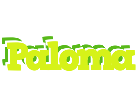 Paloma citrus logo