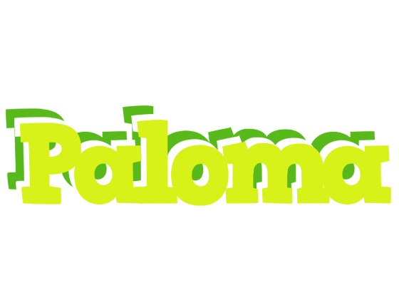 Paloma citrus logo
