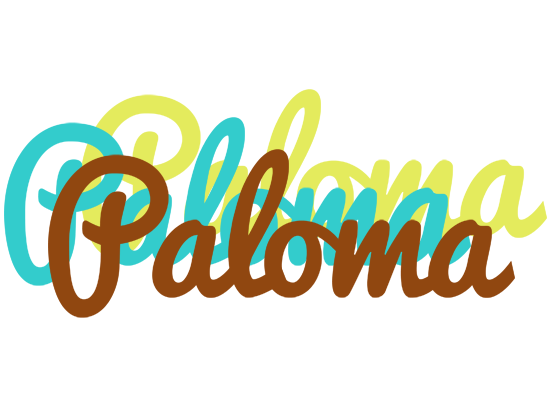 Paloma cupcake logo