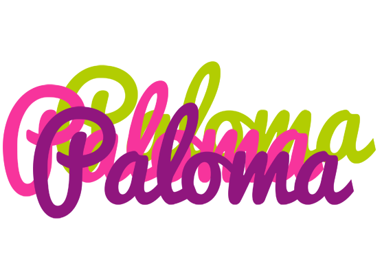 Paloma flowers logo