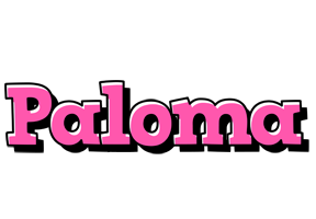 Paloma girlish logo