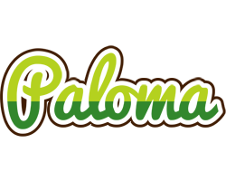 Paloma golfing logo