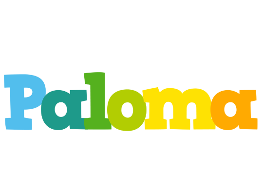 Paloma rainbows logo