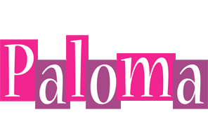 Paloma whine logo