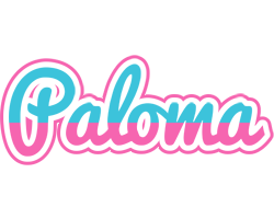 Paloma woman logo