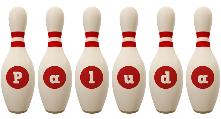 Paluda bowling-pin logo
