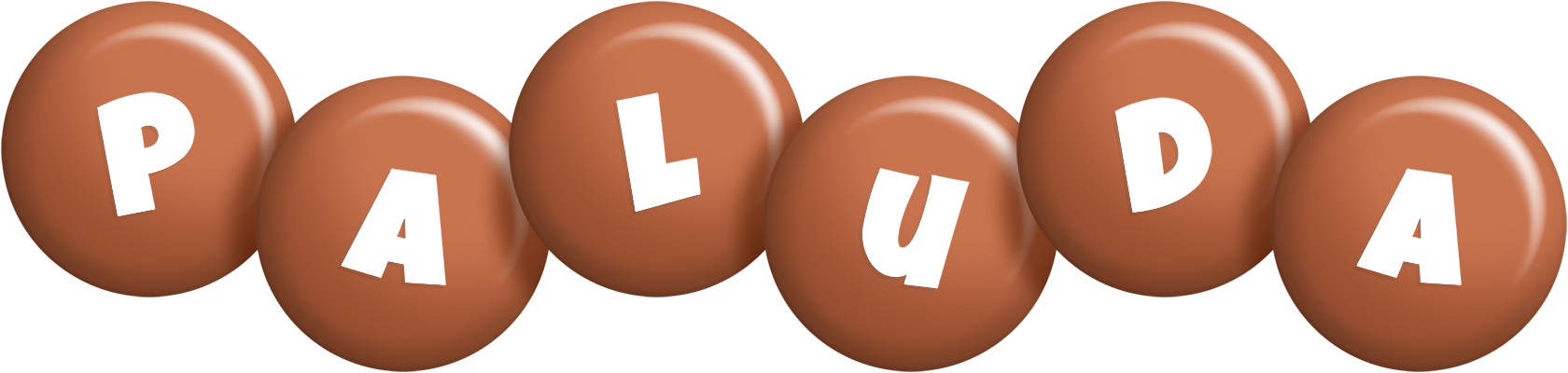 Paluda candy-brown logo