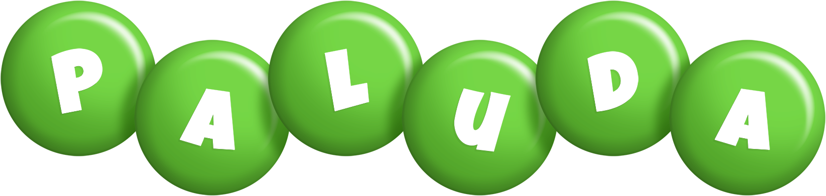 Paluda candy-green logo