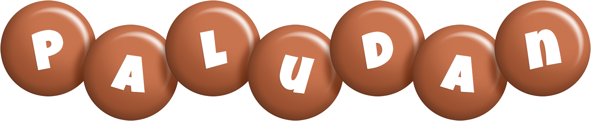 Paludan candy-brown logo