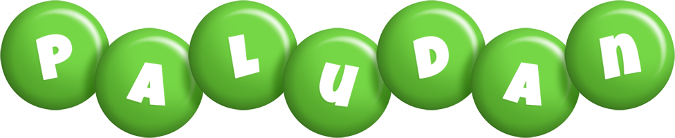 Paludan candy-green logo