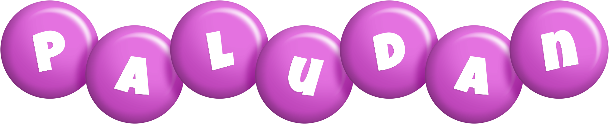 Paludan candy-purple logo